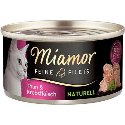 Miamor Feine Filets Naturelle tuňák a krab Miamor Feine Filets Naturelle tuňák a krab