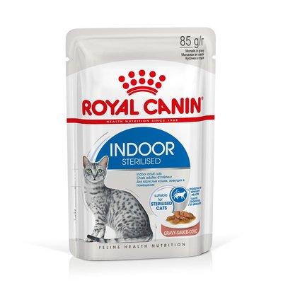 ROYAL CANIN INDOOR Sterilised v omáčce, kapsičky pro domácí kočky ROYAL CANIN INDOOR Sterilised v omáčce, kapsičky pro domácí kočky