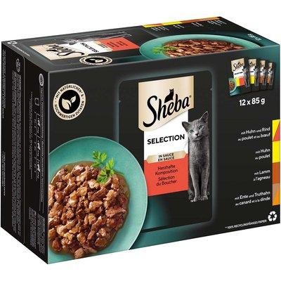 Sheba Selection Herzhafte Komposition v omáčce, multipack Sheba Selection Herzhafte Komposition v omáčce, multipack