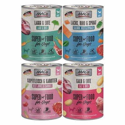 MAC's Dog, 24 × 800 g, variace chutí 2 MAC's Dog, 24 × 800 g, variace chutí 2
