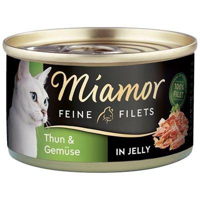 Miamor Feine Filets v želé s tuňákem a zeleninou Miamor Feine Filets v želé s tuňákem a zeleninou