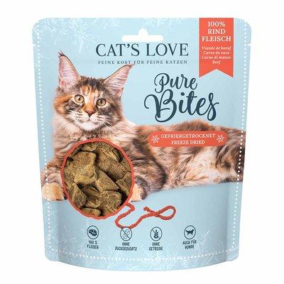 Cat's Love Pure Bites hovězí maso, 40 g Cat's Love Pure Bites hovězí maso, 40 g