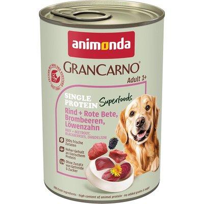 Animonda GranCarno HOVĚZÍ + ČERVENÁ ŘEPA, OSTRUŽINY A PAMPELIŠKA Animonda GranCarno HOVĚZÍ + ČERVENÁ ŘEPA, OSTRUŽINY A PAMPELIŠKA