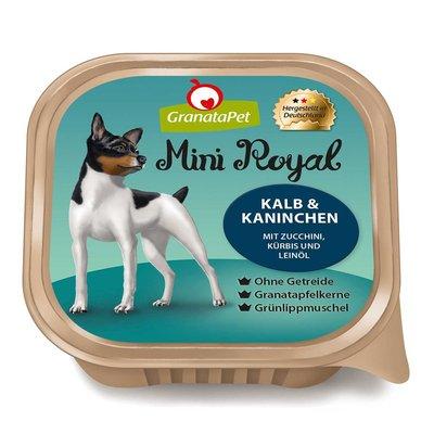 GranataPet Mini Royal s telecím masem a králíkem GranataPet Mini Royal s telecím masem a králíkem