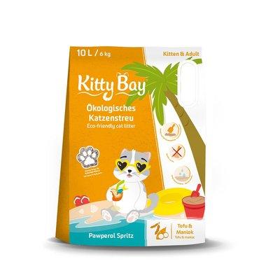 Kitty Bay Ekologické kočičí stelivo - Pawperol - Tofu a maniok 10L Kitty Bay Ekologické kočičí stelivo - Pawperol - Tofu a maniok 10L