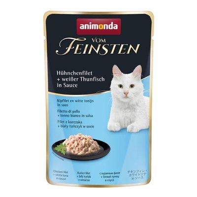 Animonda Vom Feinsten s kuřecím filé a bílým tuňákem v omáčce Animonda Vom Feinsten s kuřecím filé a bílým tuňákem v omáčce