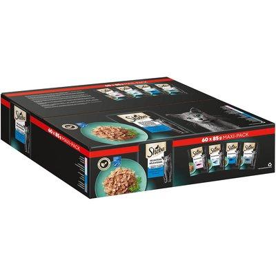 SHEBA multipack delikatesa v želé variace ryb SHEBA multipack delikatesa v želé variace ryb