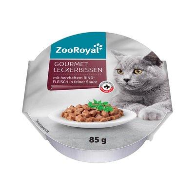 ZooRoyal Gourmet pamlsky s výživným hovězím masem v jemné omáčce ZooRoyal Gourmet pamlsky s výživným hovězím masem v jemné omáčce