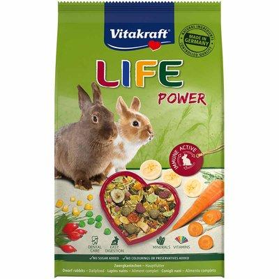 Vitakraft LIFE Power pro zakrslé králíky Vitakraft LIFE Power pro zakrslé králíky