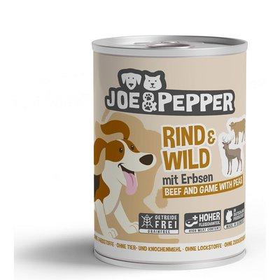 Joe & Pepper Dog hovězí maso a zvěřina s hráškem Joe & Pepper Dog hovězí maso a zvěřina s hráškem