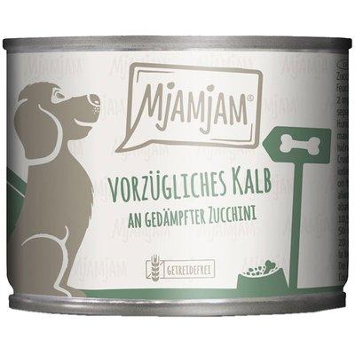 MjAMjAM výběrové telecí maso na dušené cuketě MjAMjAM výběrové telecí maso na dušené cuketě