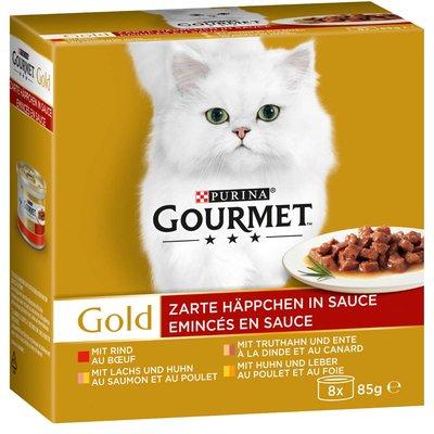 GOURMET Gold Jemné kousky, variace chutí GOURMET Gold Jemné kousky, variace chutí