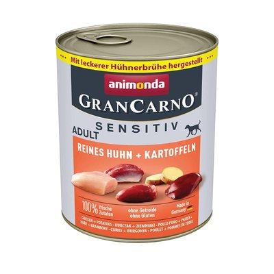 Animonda Grancarno Sensitiv kuřecí maso a brambory 12× 800 g Animonda Grancarno Sensitiv kuřecí maso a brambory 12× 800 g