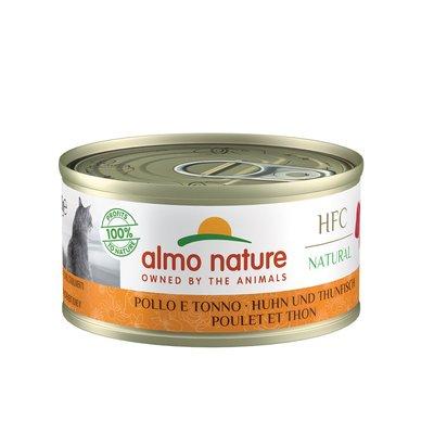 Almo Nature HFC Natural Megapack kuřecí a tuňák 6 × 70 g Almo Nature HFC Natural Megapack kuřecí a tuňák 6 × 70 g