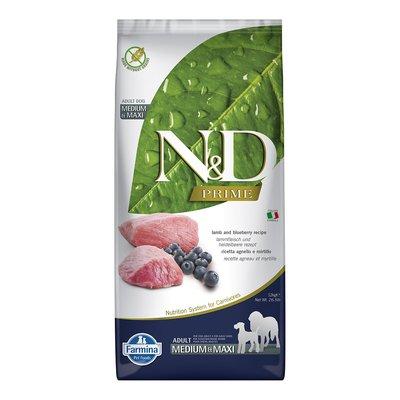 Farmina N&D Prime Dog Adult Medium Maxi jehněčí maso Farmina N&D Prime Dog Adult Medium Maxi jehněčí maso