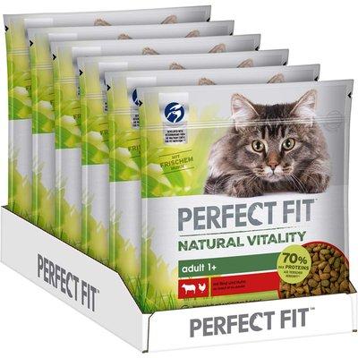 Krmivo pro kočky PERFECT FIT Natural Vitality Adult 1+ hovězí a kuře Krmivo pro kočky PERFECT FIT Natural Vitality Adult 1+ hovězí a kuře