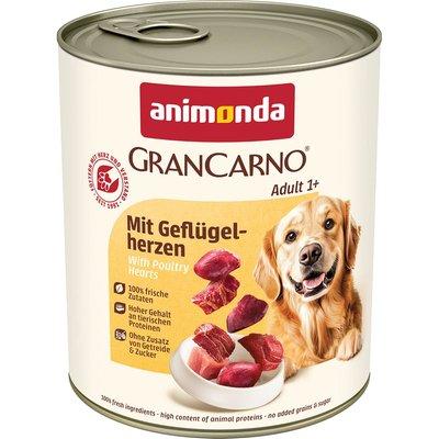 Animonda GranCarno Adult s drůbežími srdci Animonda GranCarno Adult s drůbežími srdci