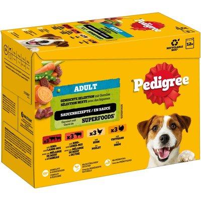 Pedigree adult smíšený výběr v omáčce Pedigree adult smíšený výběr v omáčce