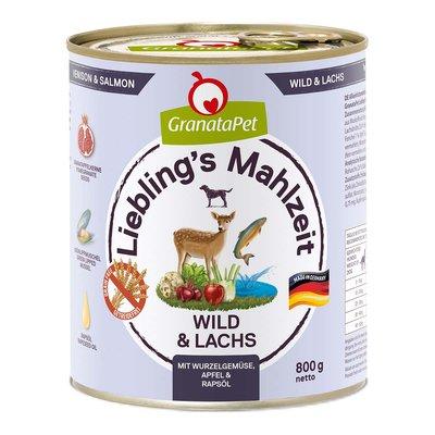 GranataPet Lieblingsmahlzeit zvěřina a losos GranataPet Lieblingsmahlzeit zvěřina a losos