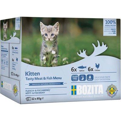 Bozita Pouch HiS Multibox Ryby&Maso Kotě 12x85 g Bozita Pouch HiS Multibox Ryby&Maso Kotě 12x85 g