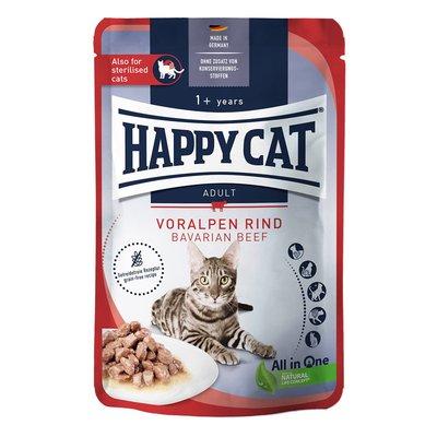 Happy Cat Tray Culinary Meat in Sauce hovězí z předhůří Alp Happy Cat Tray Culinary Meat in Sauce hovězí z předhůří Alp