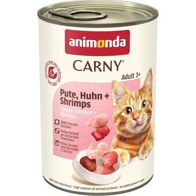 Animonda Carny Adult krůtí maso, kuřecí maso a krevety Animonda Carny Adult krůtí maso, kuřecí maso a krevety