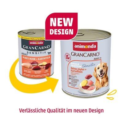 Animonda Grancarno Sensitiv Huhn & Kartoffel, kuřecí a brambory Animonda Grancarno Sensitiv Huhn & Kartoffel, kuřecí a brambory