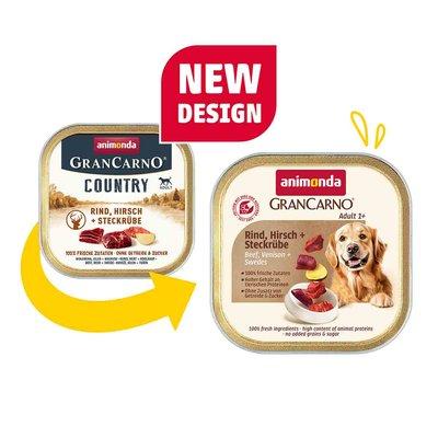 animonda GranCarno Country hovězí a jelení maso s tuřínem animonda GranCarno Country hovězí a jelení maso s tuřínem