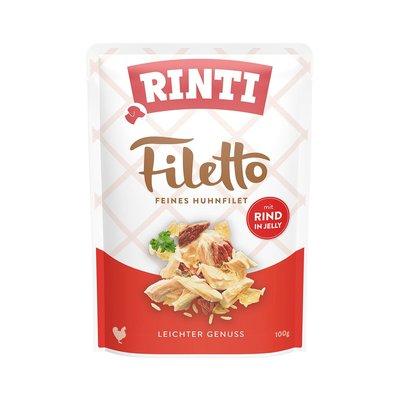 Rinti Filetto s kuřecím a hovězím masem v želé Rinti Filetto s kuřecím a hovězím masem v želé