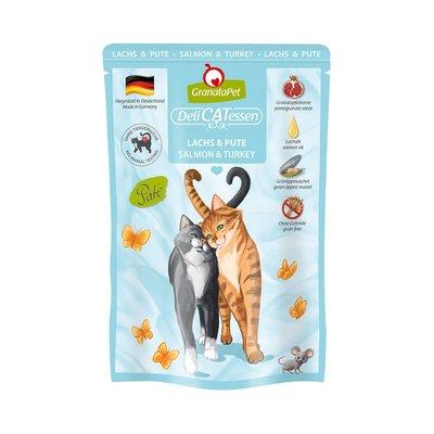 GranataPet pro kočky – Delicatessen kapsička losos a krůta GranataPet pro kočky – Delicatessen kapsička losos a krůta