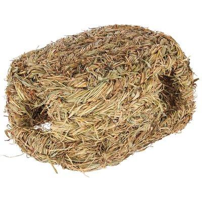Kerbl Dům z trávy s 2 dírami, 28cm Kerbl Dům z trávy s 2 dírami, 28cm