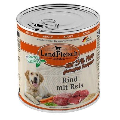 LandFleisch Dog Classic hovězí s rýží LandFleisch Dog Classic hovězí s rýží
