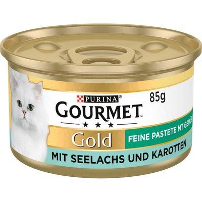 Gourmet Gold jemná paštika s treskou tmavou a mrkví Gourmet Gold jemná paštika s treskou tmavou a mrkví