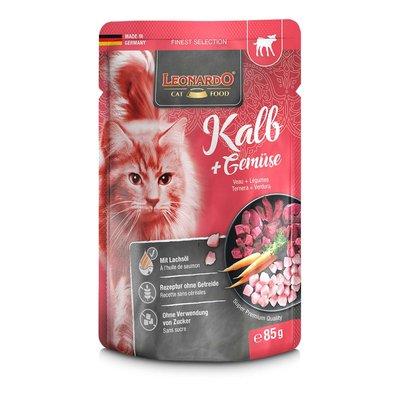 Leonardo telecí a zelenina Leonardo telecí a zelenina