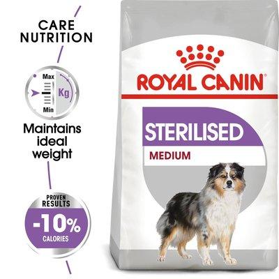 ROYAL CANIN STERILISED MEDIUM granule pro kastrované psy středně velkých plemen ROYAL CANIN STERILISED MEDIUM granule pro kastrované psy středně velkých plemen