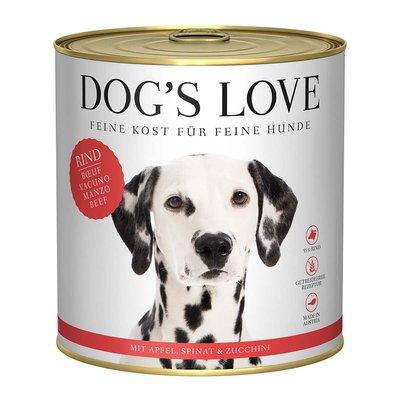 Dog's Love Classic hovězí maso s jablky, špenátem a cuketou Dog's Love Classic hovězí maso s jablky, špenátem a cuketou