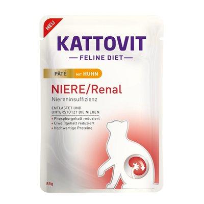 Kattovit paštika při problémech s ledvinami / močovým ústrojím, kuřecí Kattovit paštika při problémech s ledvinami / močovým ústrojím, kuřecí