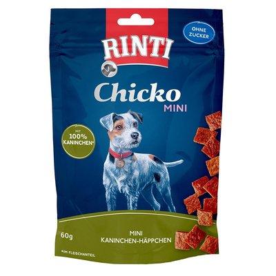 RINTI Chicko Mini kousky králíka, 60 g RINTI Chicko Mini kousky králíka, 60 g