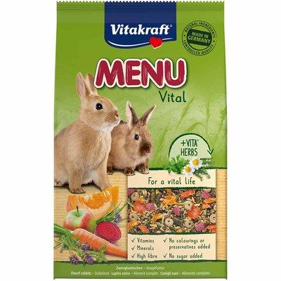 Vitakraft menu Vital pro zakrslé králíky Vitakraft menu Vital pro zakrslé králíky