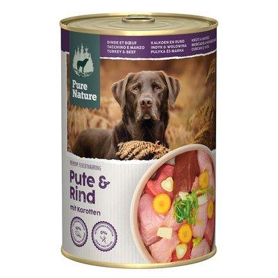 Pure Nature ADULT krůtí a hovězí s mrkví Pure Nature ADULT krůtí a hovězí s mrkví