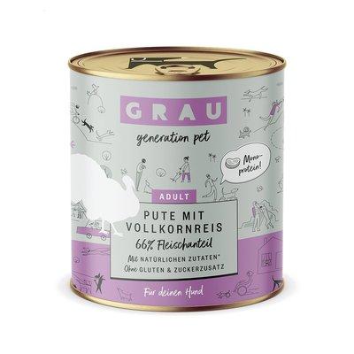 GRAU Adult krůtí maso s celorzrnnou rýží pro psy GRAU Adult krůtí maso s celorzrnnou rýží pro psy