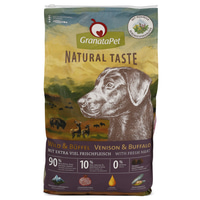GranataPet Natural Taste se zvěřinou a buvolem