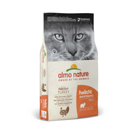 Almo Nature Holistic dry Cat s krůtím masem a rýží, 12 kg