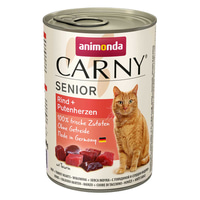 Animonda Carny Senior s hovězím masem a krůtími srdíčky