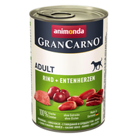 Animonda GranCarno Adult hovězí a kachní srdíčka
