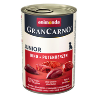 Animonda GranCarno Junior s hovězím masem a krůtími srdíčky