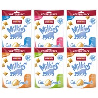 Milkies Adult Selection křupavé polštářky, variace chutí, 6× 120 g