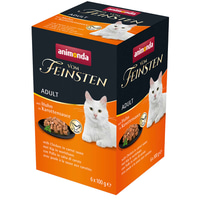 animonda Vom Feinsten Adult kuře v mrkvové omáčce, 6 × 100 g