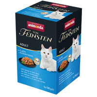 animonda vom Feinsten Adult losos v bylinkové omáčce, 6 × 100 g