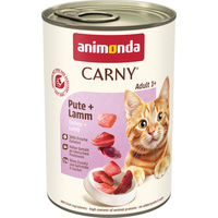 animonda Carny Adult krůtí + jehněčí maso 400g konzervy